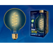 Лампа светодиодная Uniel Golden E27 4Вт K LED-G95-4W/GOLDEN/E27/CW GLV21GO