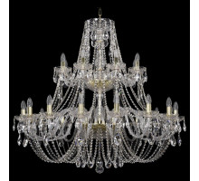 Подвесная люстра Bohemia Ivele Crystal 1406 1406/16+8/400-110/2d/G
