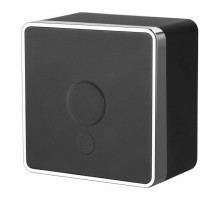 Розетка для вывод кабеля Werkel Gallant (черный/хром) WL15-16-01 (черный)