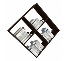 Полка книжная Мебелайн-7