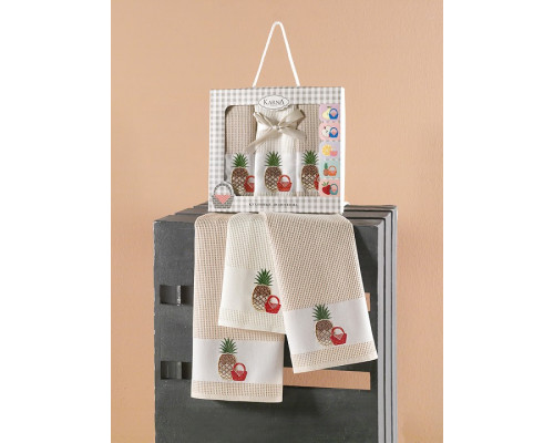 Набор из 3 полотенец для кухни (45x65 см) Panier