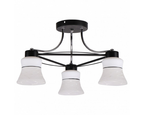 Потолочная люстра Imex 51423 MD.51423-3-S BK+CH