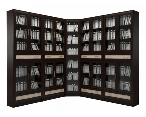 Шкаф книжный Мебелайн-49