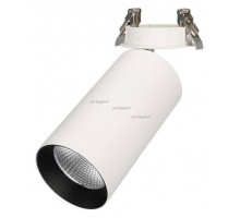 Спот Arlight SP-POLO-BUILT-R95-25W Warm3000 (WH-BK, 40 deg) 027345