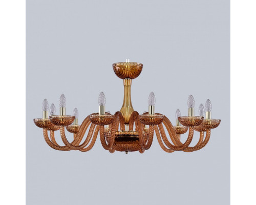 Подвесная люстра Bohemia Ivele Crystal Ivele Crystal 3 1310/12/360 G Am/Amber/M-1G