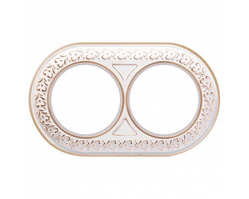 Рамка на 2 поста Werkel Antik Runda WL70-frame-02