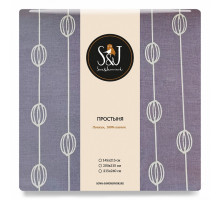 Простыня двуспальная Аромат вкуса