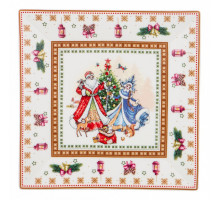 Блюдо декоративное (22.5x22.5x2.5 см) Christmas collection 586-440