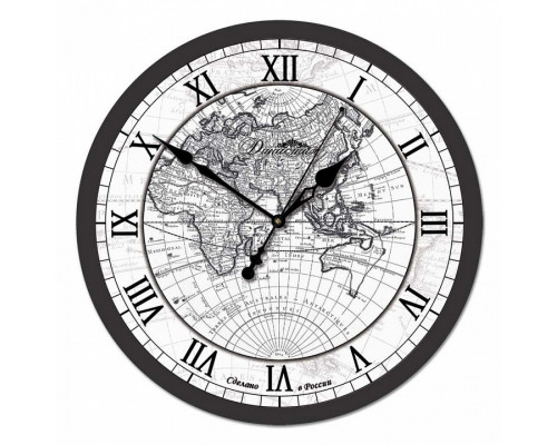 Настенные часы (33x33x4 см) Цивилизация 01-005