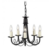 Подвесная люстра Elstead Lighting Minster MN5 BLACK