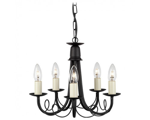 Подвесная люстра Elstead Lighting Minster MN5 BLACK
