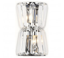 Накладной светильник Ambrella Traditional 8 TR5217/2 СН/CL хром/прозрачный E14/2 max 40W 245*150*110
