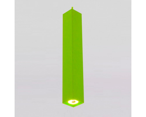 Подвесной светильник Eurosvet Cant 50154/1 LED зеленый 7W