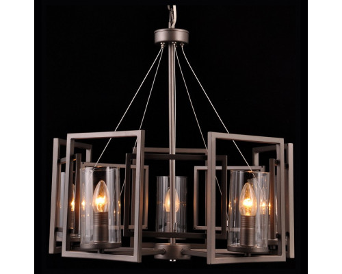 Подвесная люстра Natali Kovaltseva Munich MUNICH 75122-5C GRAY