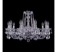 Подвесная люстра Bohemia Ivele Crystal 1402 1402/10/240/Ni