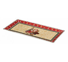 Блюдо декоративное (36.5х18х2 см) Christmas Collection 586-153