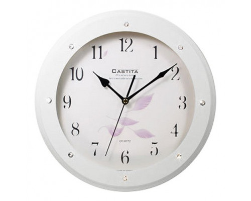 Настенные часы (30x30 см) Castita 101W
