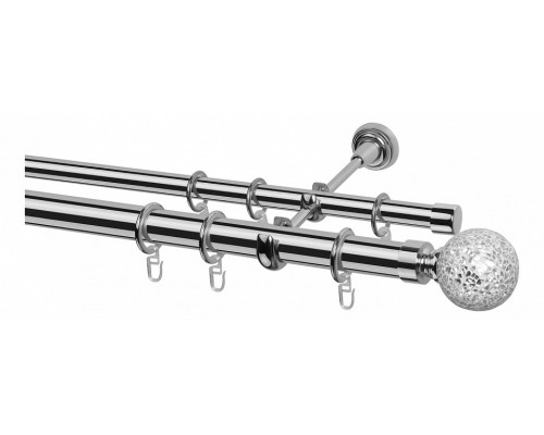 Карниз (320 см) Шар зеркальный