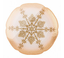 Тарелка плоская (21 см) Snowflake