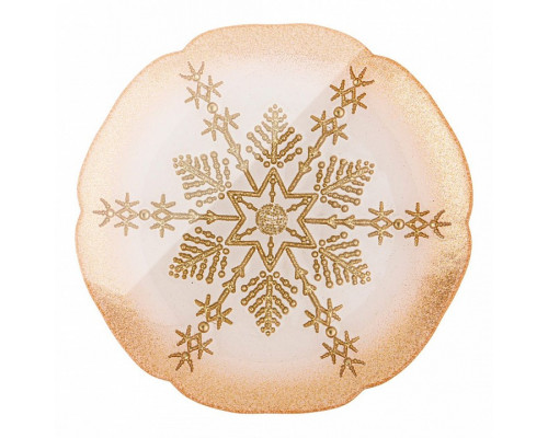 Тарелка плоская (21 см) Snowflake