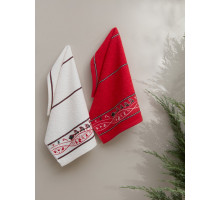 Набор из NONE полотенец для кухни (30x50 см) Christmas