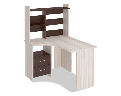 Стол компьютерный Домино Лайт СКЛ-Угл120+НКЛ-100