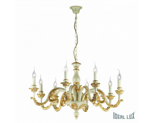 Подвесная люстра Ideal Lux Giglio GIGLIO SP8 ORO
