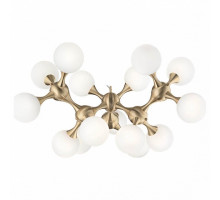 Подвесная люстра Ideal Lux Nodi NODI SP15 OTTONE SATINATO
