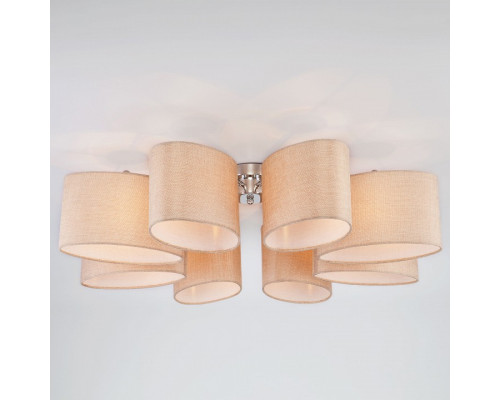 Потолочная люстра Eurosvet Elipse 60083/8 хром