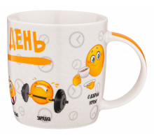 Кружка (380 мл) Смайл 260-554