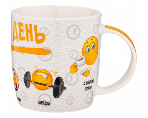 Кружка (380 мл) Смайл 260-554