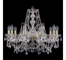 Подвесная люстра Bohemia Ivele Crystal 1411 1411/10/240/G