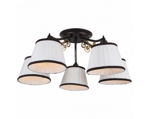 Потолочная люстра Arte Lamp Capri A6344PL-5BR
