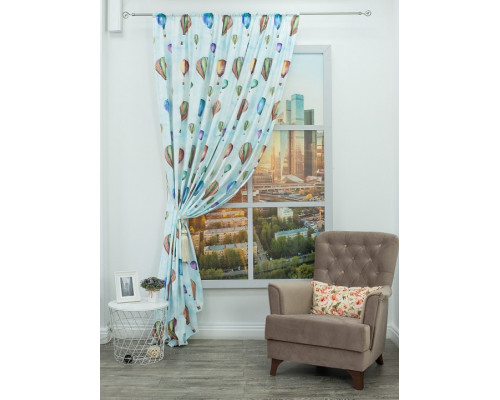 Портьера (200х270 см) 1 шт. Amore Mio RR 12346