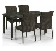 Набор уличный Морте T256A/Y380A-W53 Brown 4Pcs