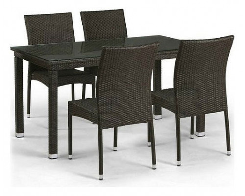 Набор уличный Морте T256A/Y380A-W53 Brown 4Pcs