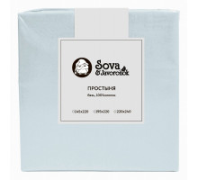 Простыня полутороспальная S&J B