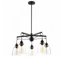Люстра на штанге Freya Louise FR4167-PL-05-BL