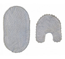 Набор из 2 ковриков для ванной Hanna