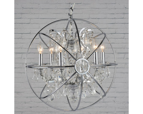 Подвесная люстра Loft it Foucaults orb crystal LOFT1896/6