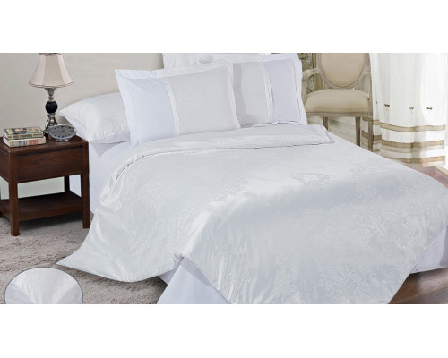 Постельное белье евростандарт Satin jacquard