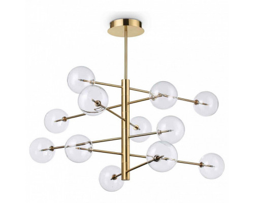 Люстра на штанге Ideal Lux Equinoxe EQUINOXE SP12 OTTONE ANTICO