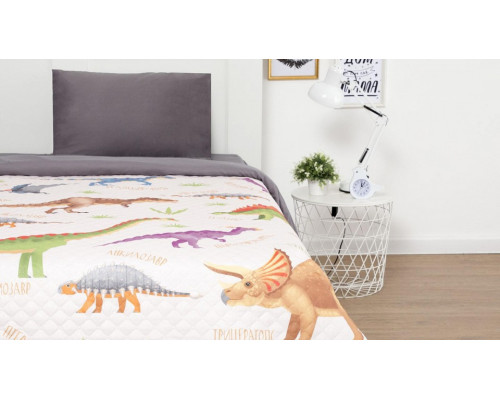 Покрывало полутораспальное Динозавры