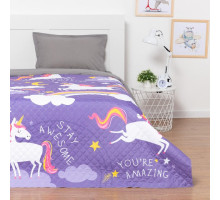 Покрывало полутораспальное Surf the rainbow