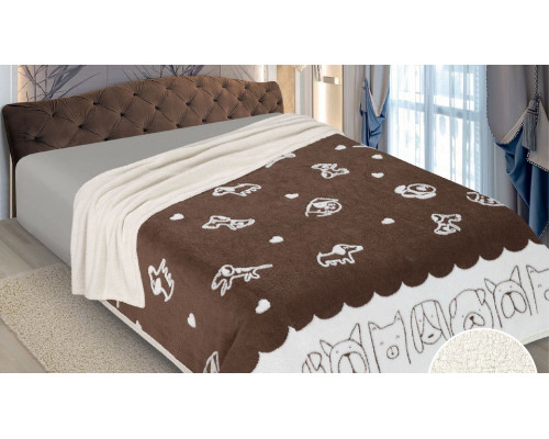 Покрывало полутораспальное Милашки