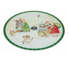 Тортовница (32x3 см) Совы 357-203