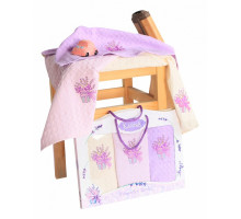 Набор из 3 полотенец для кухни LAVENDER