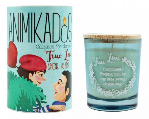 Свеча ароматическая (9.1 см) True Love VV007RCAMGB