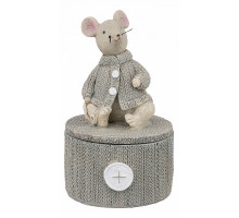 Шкатулка декоративная Мышка 162-576