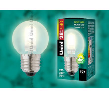 Лампа галогеновая Uniel Globe E27 28Вт K 5221